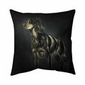 Fondo 20 x 20 in. Picard Spaniel-Double Sided Print Indoor Pillow FO2772690